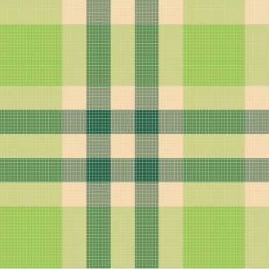 Color fabric plaid. Seamless vector illustration. clipart