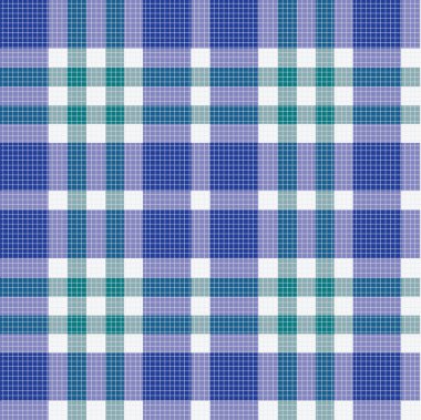 Color fabric plaid. Seamless vector illustration. clipart