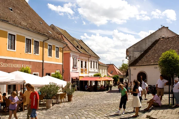 Stare domy Szentendre — Zdjęcie stockowe