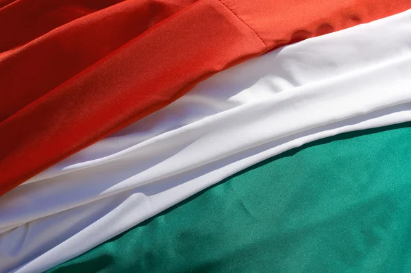 The Hungarian tricolor — Stock Photo, Image