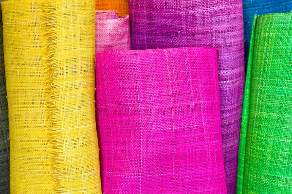 Текстильна рулонах — стокове фото