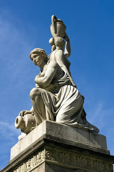 Mytologie fontána v Budapešti — Stock fotografie