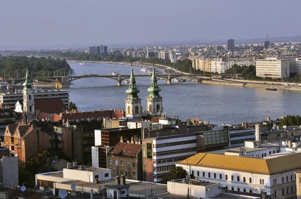 Vista sul fiume Danubio — Foto Stock