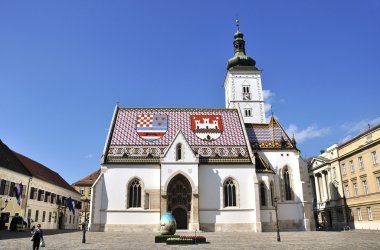 St.Mark Church in Zagreb clipart