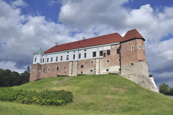 Il castello di Sandomierz — Foto Stock