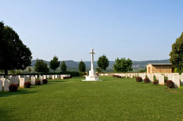 İngiliz savaş mezarlığı — Stok fotoğraf