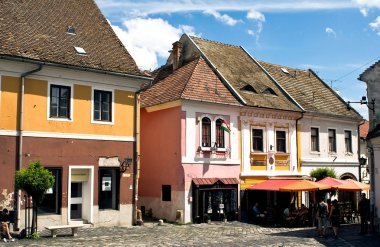 Houses of Szentendre clipart