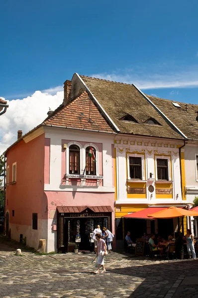 Gamla hus i szentendre — Stockfoto