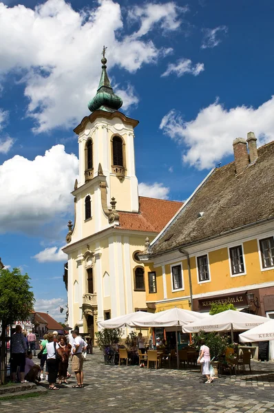 La piazza principale di Szentendre — Foto Stock