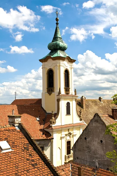 De daken van szentendre — Stockfoto