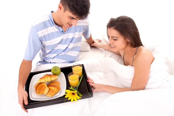 Пара завтраков — стоковое фото