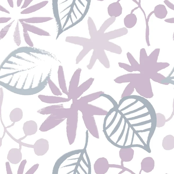 Sping fleurs motif sans couture — Image vectorielle