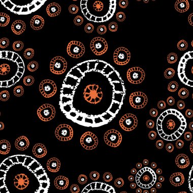 Ethnic seamless pattern clipart