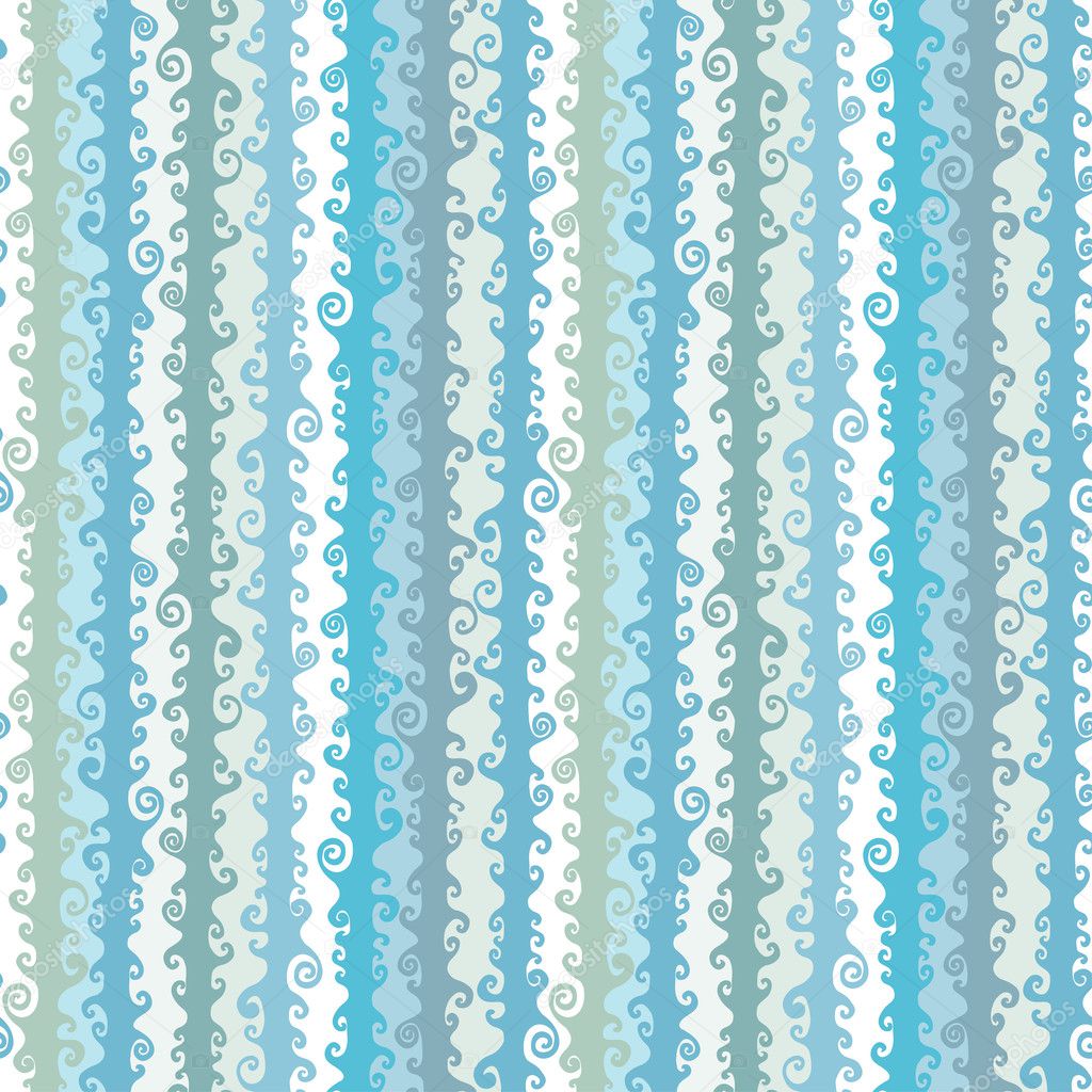 Wavy strips seamless pattern