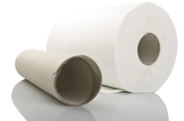 Ręcznik biały papier — Zdjęcie stockowe