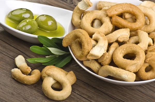 stock image Taralli biscuit