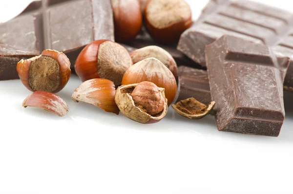 stock image Chocolate with nuts