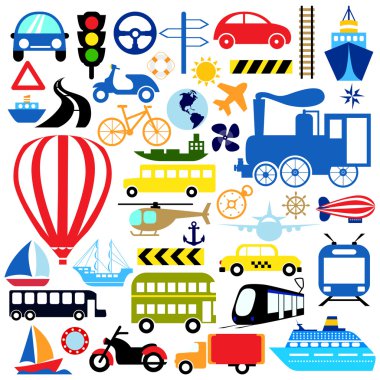 Vehicles icon clipart