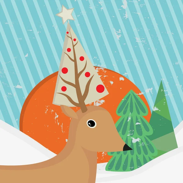 Cervos de Natal —  Vetores de Stock