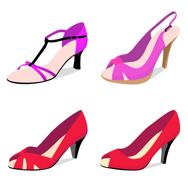 Fashion shoes — Stock Vector