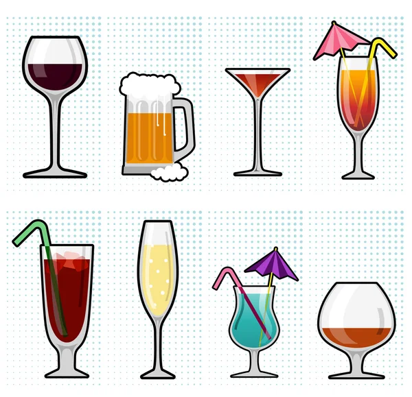 Alkohol szkła — Wektor stockowy