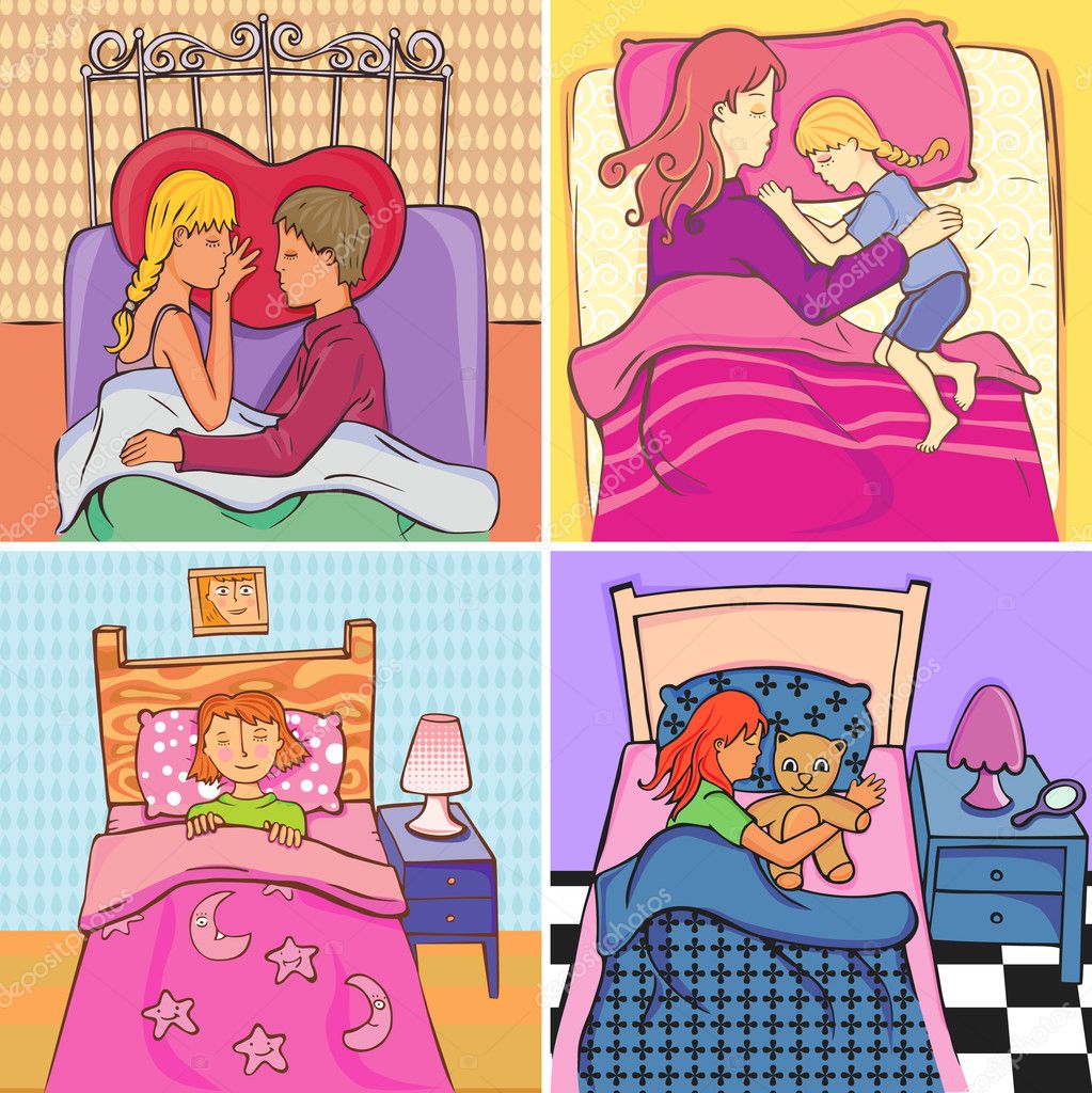 Pareja dormida dibujo imágenes de stock de arte vectorial | Depositphotos Pareja dormida dibujo imágenes de stock de arte vectorial | Depositphotos