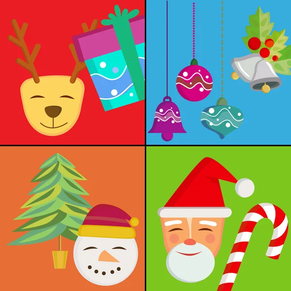 Éléments de Noël — Image vectorielle