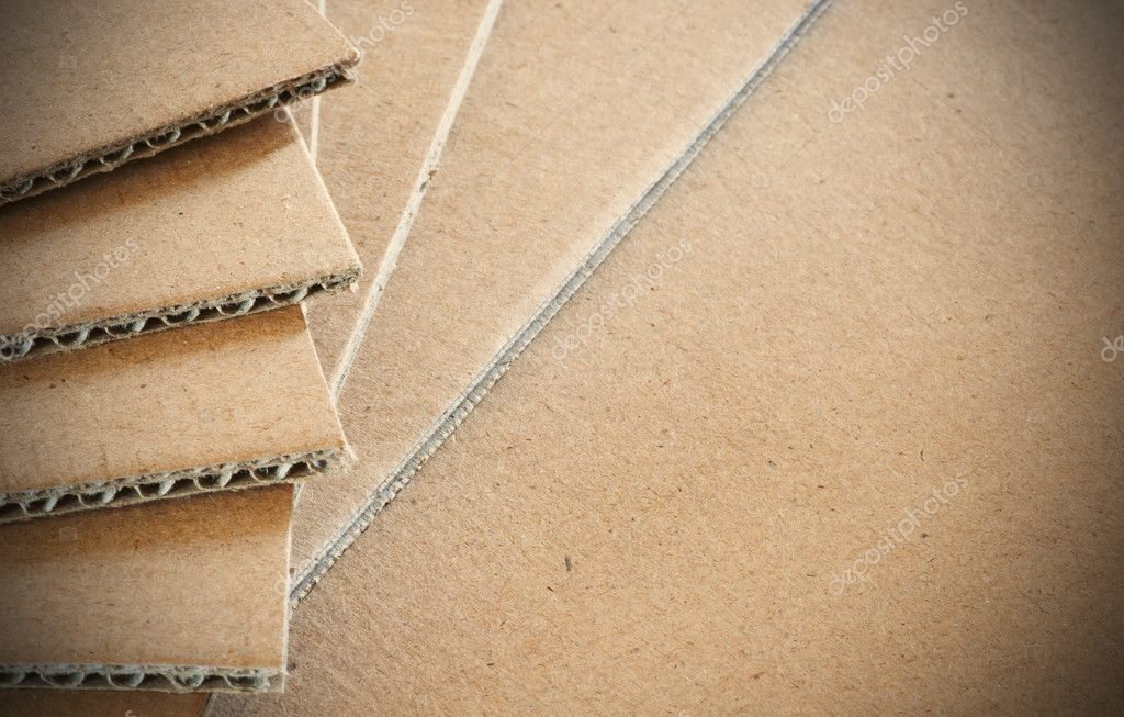 Corrugated cardboard Stock Photo by ©Olivier26 9147211