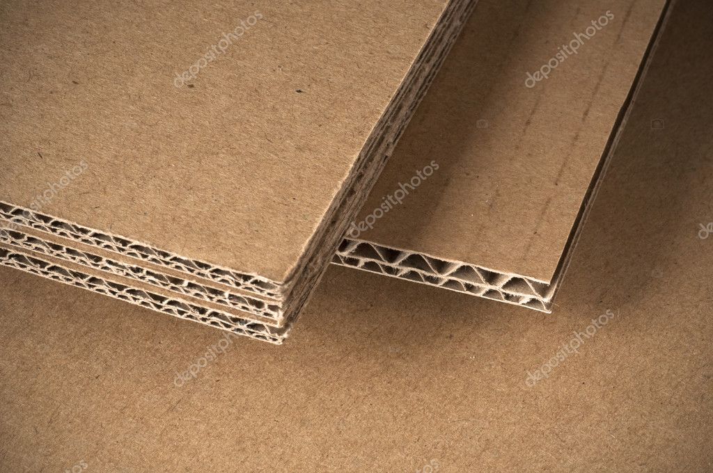 Corrugated cardboard Stock Photo by ©Olivier26 9147211