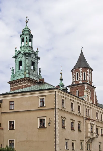 Wawel-kathedraal en het kasteel, Kraków — Stockfoto