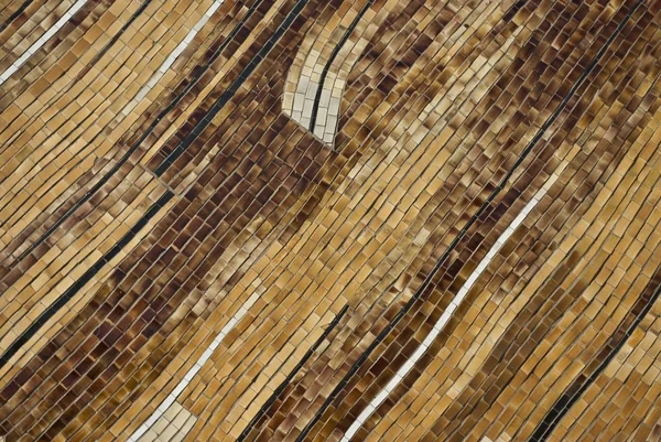 Soyut mozaik arka plan, tuğla cephe — Stok fotoğraf