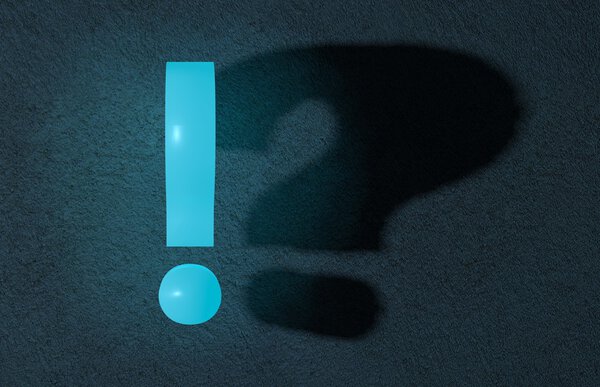 Восклицательный знак и вопросительный знак
