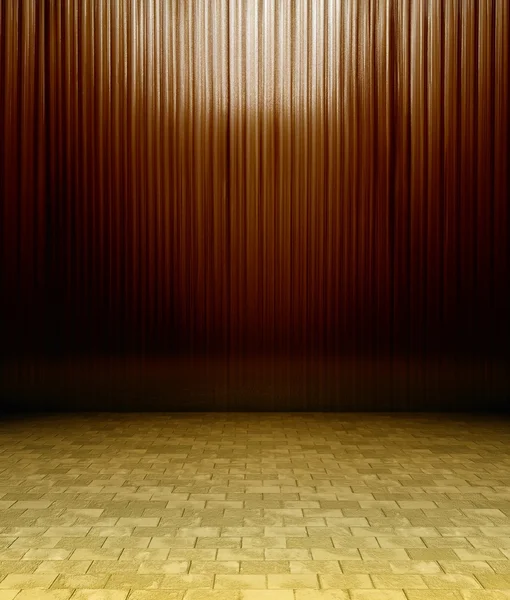 3d 금속 패널 벽 — 스톡 사진