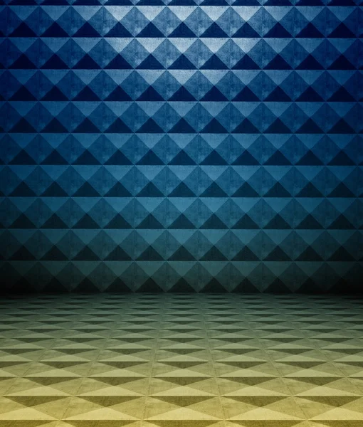 3 d 金属の正方形のタイル — ストック写真