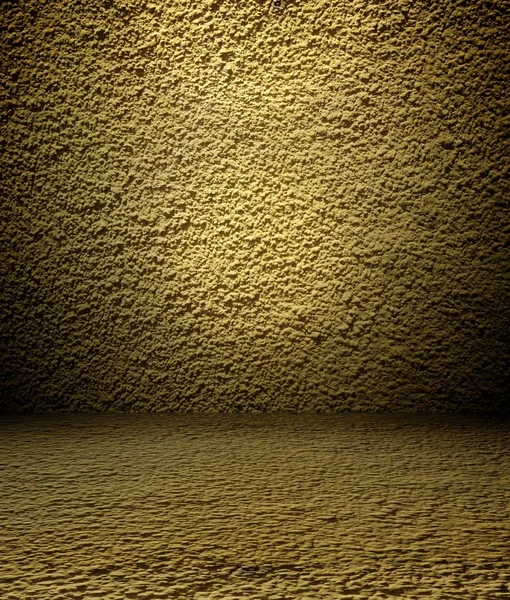 3D beton a omítky textura, prázdný interiéru — Stock fotografie