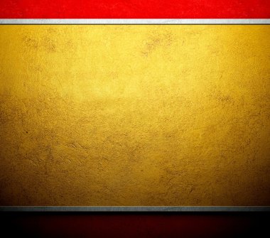 Gold template metal canvas background clipart