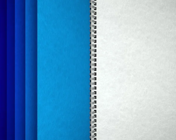 Cuaderno abierto en blanco, textura de papel — Foto de Stock