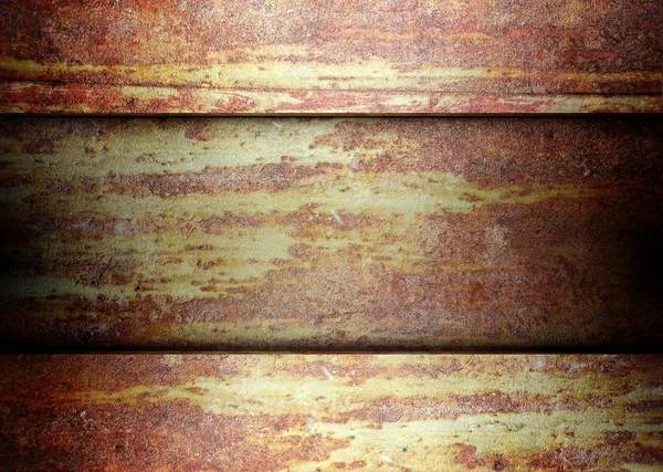 Rusty metal modelo grunge fundo — Fotografia de Stock