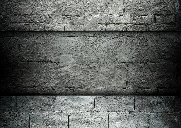 Concreto e tijolo modelo de fundo — Fotografia de Stock