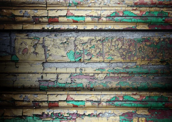 Oude decoratieve hout sjabloon achtergrond — Stockfoto
