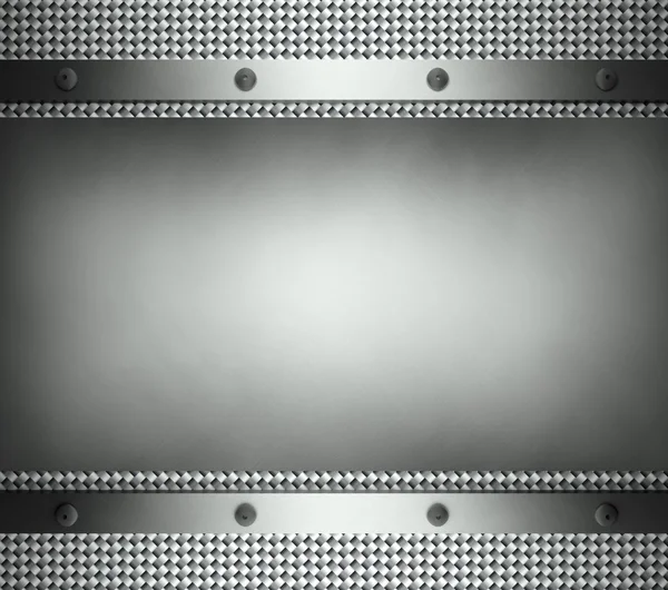 Stahl-Vorlage mit Kopierraum Metall Hintergrund — Stockfoto