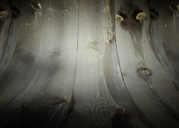 Struttura della parete in legno, interni vuoti — Foto Stock
