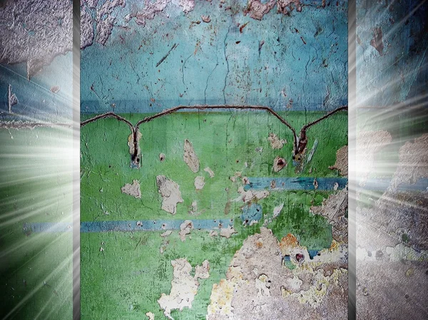 Grunge vieille texture murale présentation 3d — Photo