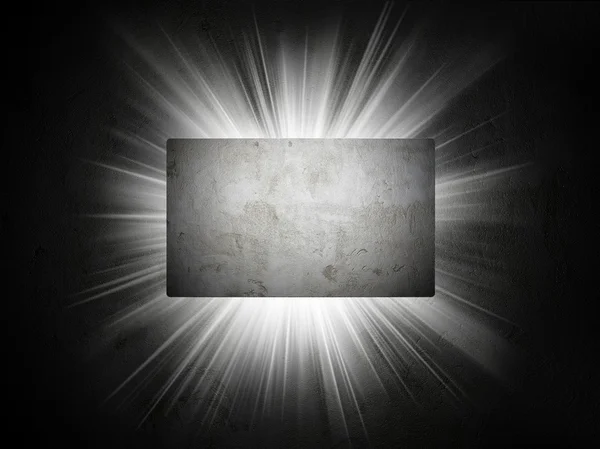 Concrete texture of business card 3d presentation — Stock Photo, Image
