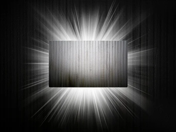 Kovový textura 3d prezentaci vizitka — Stock fotografie