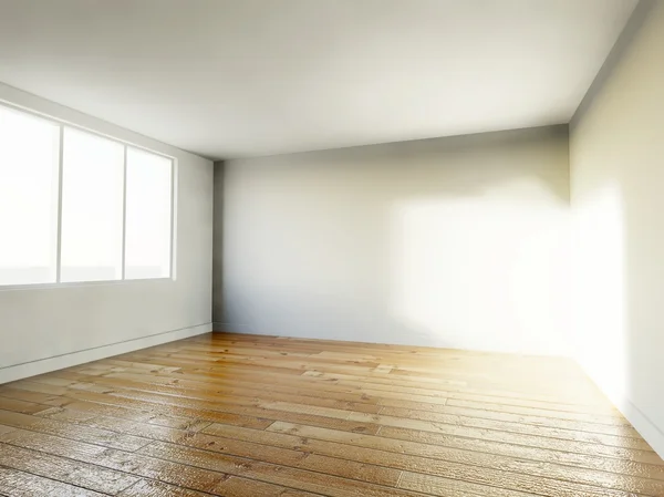 Empty room, 3d house interior — Stock Photo, Image