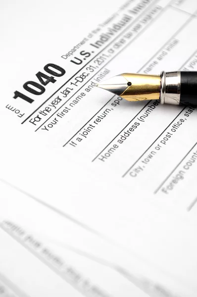 Tax Form — Stock Photo, Image