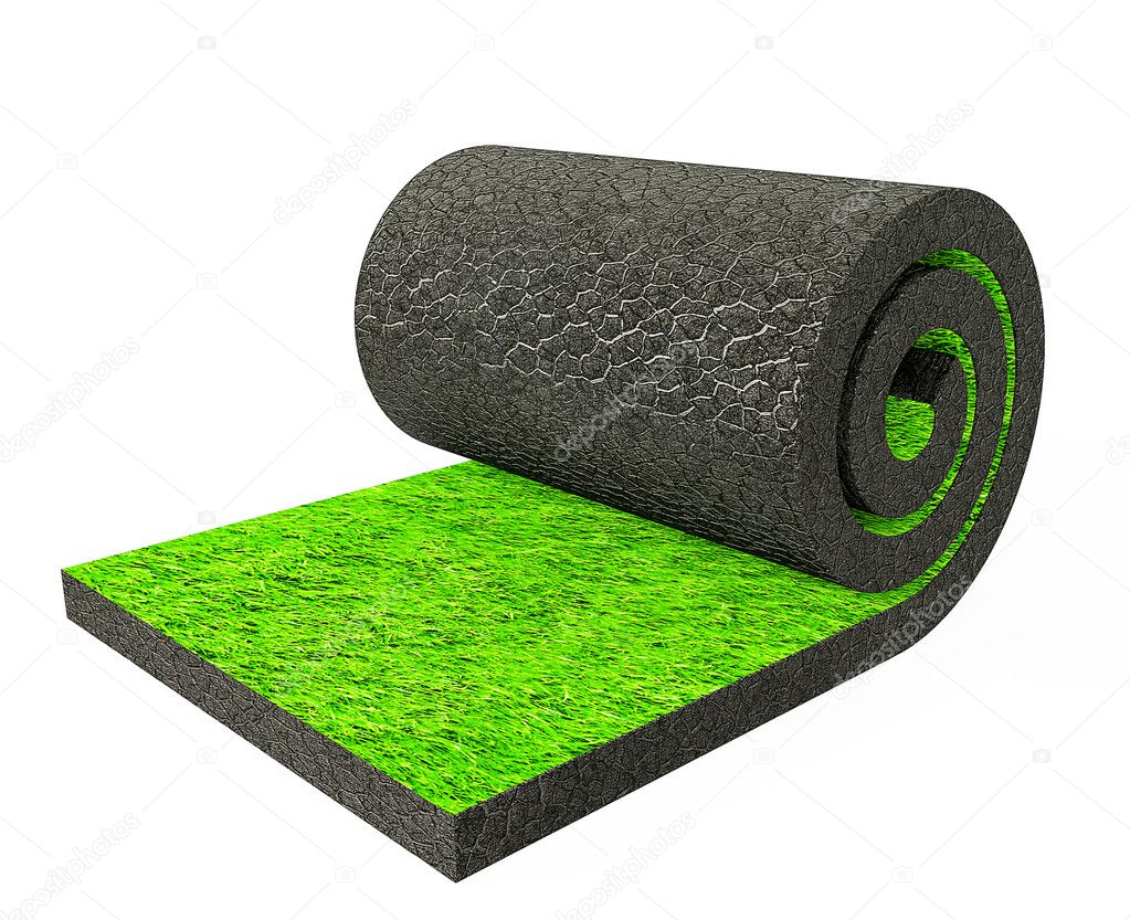 Roll grass