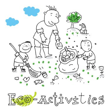 Environmental challenges and opportunities clipart