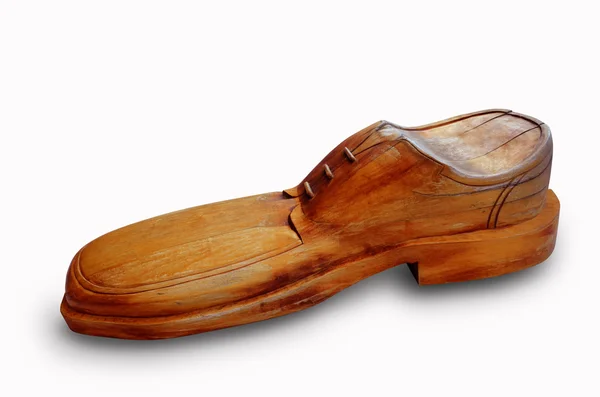 Wooden shoe — Stock Photo, Image
